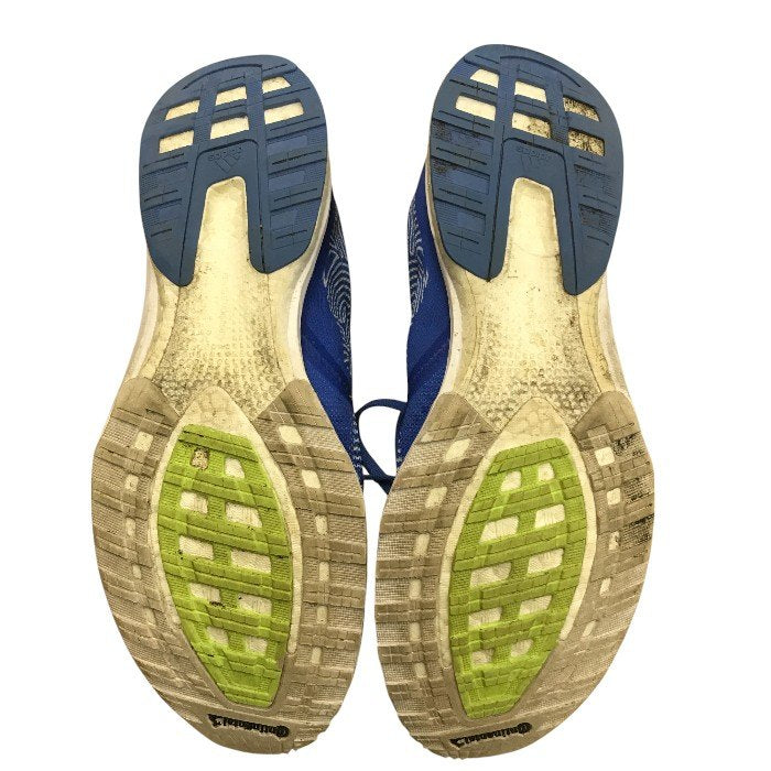 adidas アディダス アディゼロジャパン5 メンズ オールシーズン ランニングシューズ ブルー 30㎝ ART FX0043 中古 N1