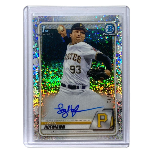 TOPPS MLBカード BOWMAN CHROME LOGAN HOFMANN PIRATES 04/71 #CDA-LH 中古 IT2
