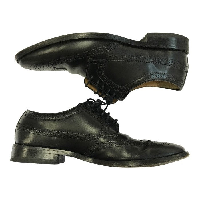 COLE HAAN コールハーン GRAND.OS ドレスシューズ メンズ レザー ウイングチップ 革靴 ビジネス ブラック 7.5サイズ C21179 中古 T1