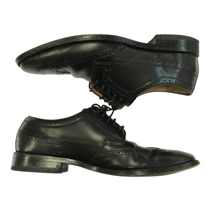 COLE HAAN コールハーン GRAND.OS ドレスシューズ メンズ レザー ウイングチップ 革靴 ビジネス ブラック 7.5サイズ C21179 中古 T1