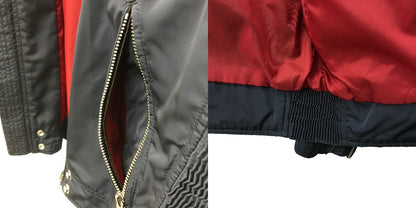 DIESEL ディーゼル ブルゾン S ライダースジャケット メンズ アウター ネイビー 中古 KW1