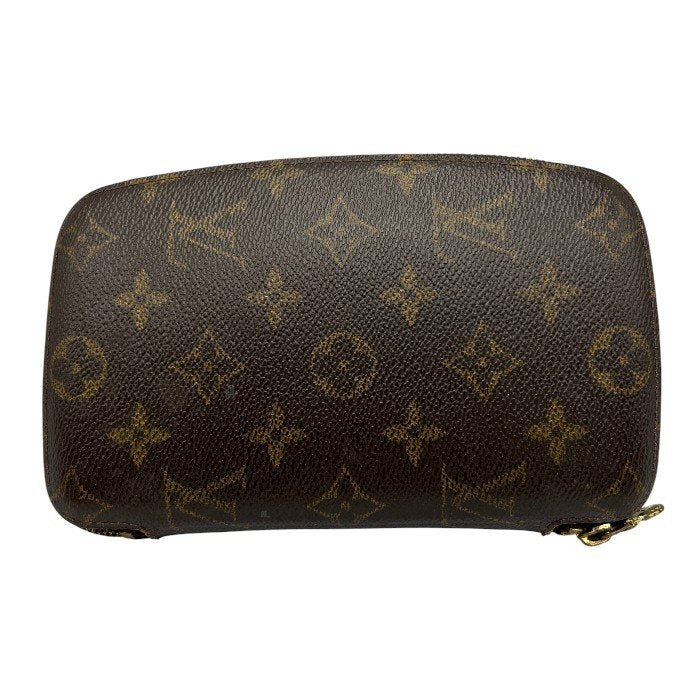 ルイヴィトン LOUIS VUITTON モノグラム アジェンダジオット 手帳ケース ラウンドファスナー ブラウン M62950 ブランド 小物 カード入れ 中古 W４