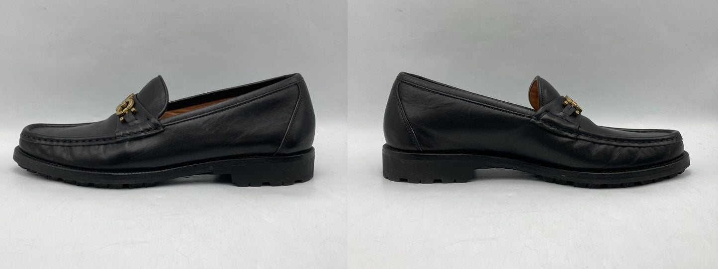 Salvatore Ferragamo サルヴァトーレフェラガモ ガンチーニ ローファー UR31285 サイズ8 メンズ 中古 D4