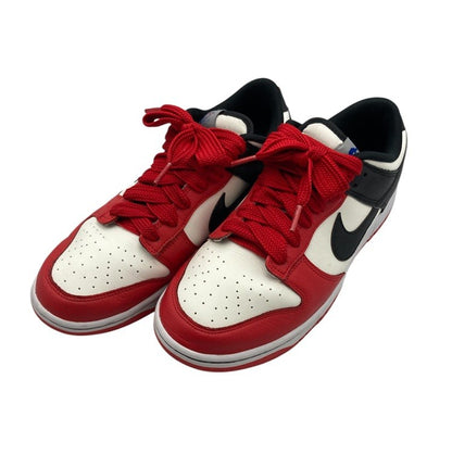 NBA×NIKE ナイキ ダンク ロー レトロ EMB 75thアニバーサリー シカゴブルズ スニーカー DD3363-100 サイズ28.5cm 中古 D4