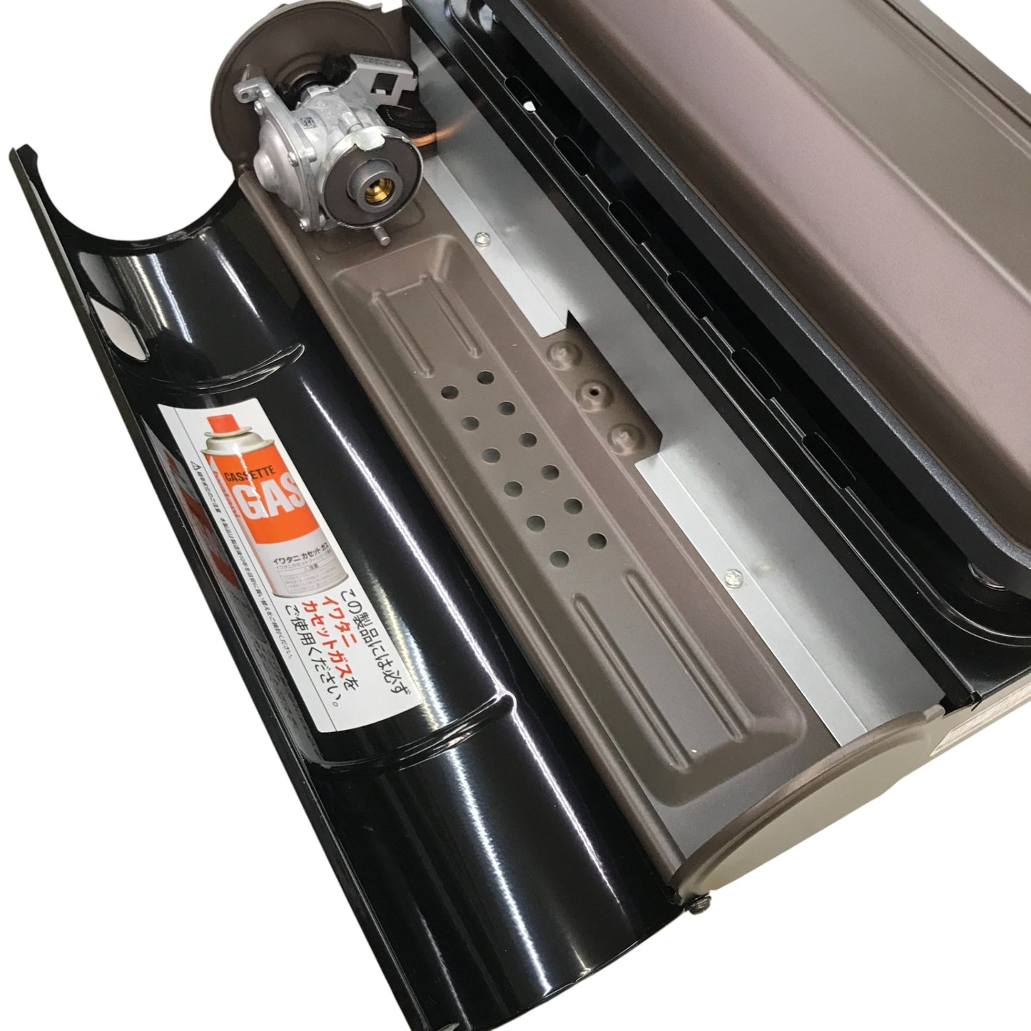 イワタニ(Iwatani)  カセットガスホットプレート 焼き上手さんβ CB-GHP-B ブラウン 中古 Y1