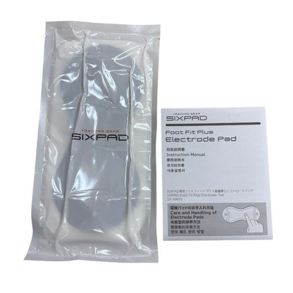 未使用品 SIXPAD シックスパッド専用 フットフィットプラス 高電導エレクトロ―ドパッド SX-AW00 2枚入り 3個セット シックスパッド 健康用品 パッド 純正品 中古 W４