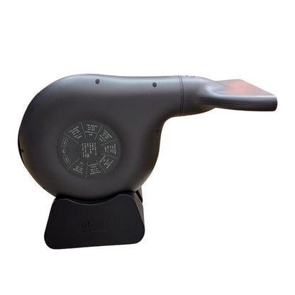 abien アビエン HOME DRYER ホーム ドライヤー AXX001-BK 家電 薄型 布団乾燥機 温冷風機 暖房 ペットドライヤー 1台7役 中古 W４