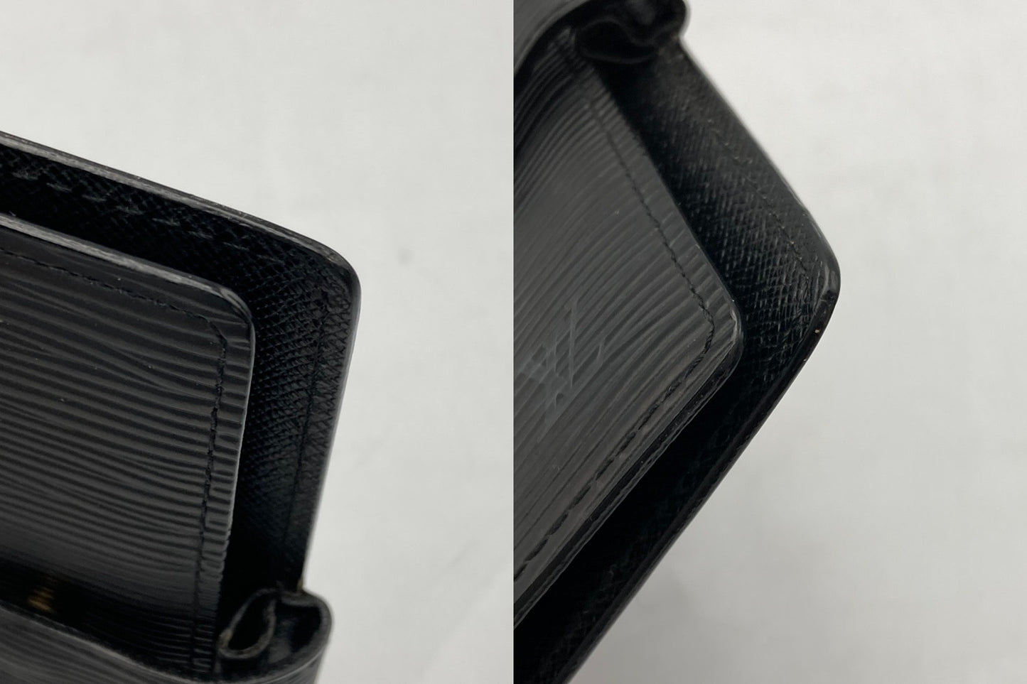 LOUIS VUITTON エピ アジェンダPM 手帳カバー ブラック R20052 中古 D4