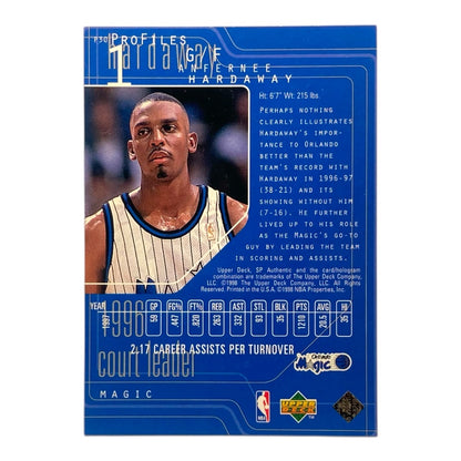 UPPER DECK NBAカード SP AUTHENTIC PROFIELS ANFERNEE HARDAWAY ORLANDO MAGIC #P30 中古 IT2