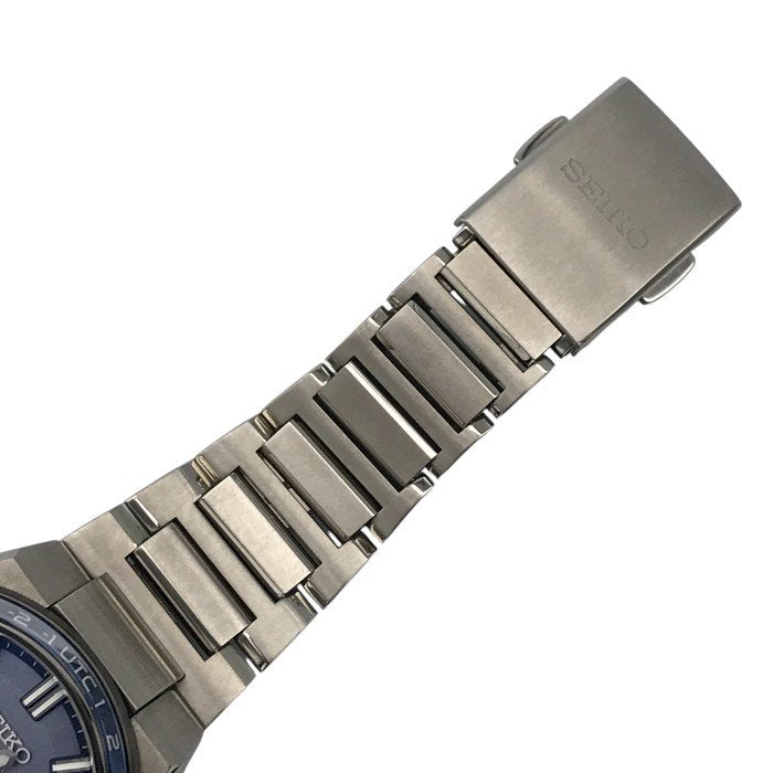 SEIKO セイコー ASTRON NEXTER 腕時計 メンズ アナログ GPS ソーラー電波 クロノグラフ デイデイト 大谷翔平 ネイビー/シルバー SBXC109 中古 T1