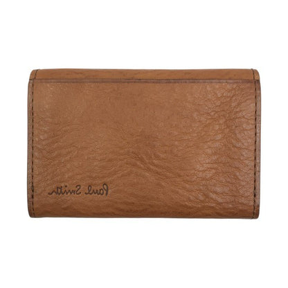 Paul Smith ポールスミス 名刺入れ メンズ レザー 牛革 カードケース パスケース ブラウン PSP367 中古 T1