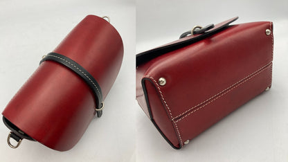 PIERRE BOISSET PARIS ピエール・ボワセ レザー ミニショルダーバッグ 中古 D4