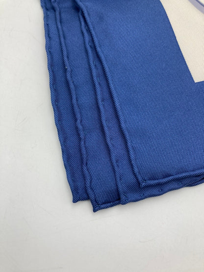 HERMES エルメス カレ40 BRIDES de GALA ブリッド・ドゥ・ガラ (式典用馬勒）シルクスカーフ 中古 D4