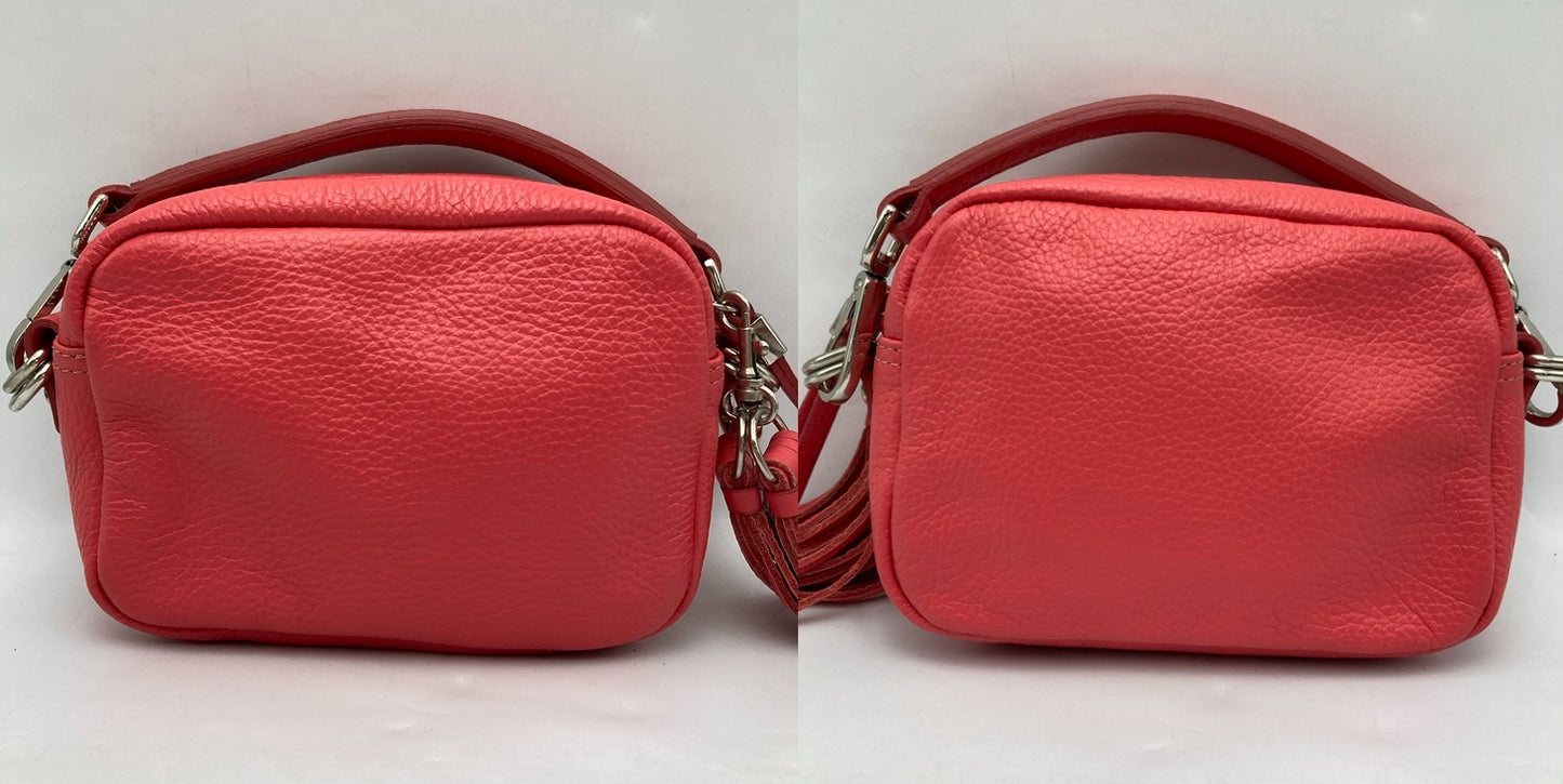 GIANNI CHIARINI ジャンニ キアリーニ レザー 3WAY ショルダーバッグ ピンク 中古 D4