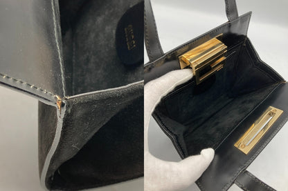GUCCI グッチ スエード ミニハンドバッグ  007 2046 0284 中古 D4