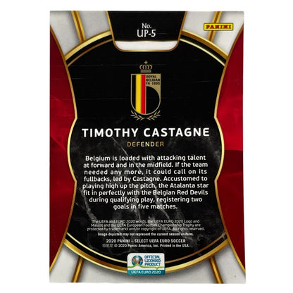 PANINI サッカーカード SELECT UEFA EURO TIMOTHY CASTAGNE BELGIUM #UP-5 中古 IT2