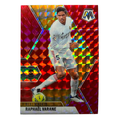 PANINI サッカーカード MOSAIC LALIGA PRIZM RAPHAEL VARANE REAL MADRID #27 中古 IT2