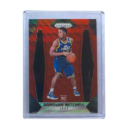 PANINI NBAカード PRIZM DONOVAN MITCHELL UTAH JAZZ #117 中古 IT2