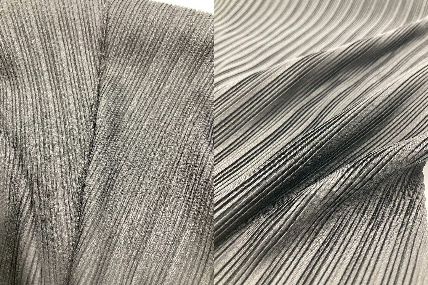 PLEATS PLEASE プリーツプリーズ イッセイミヤケ フレンチスリーブ カットソー サイズ3 ブラック 中古 D4