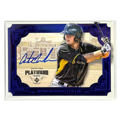 ONYX MLBカード PLATINUM ELITE AUSTIN MEADOWS PITTSBURGH PIRATES #PE15A-AM 中古 IT1