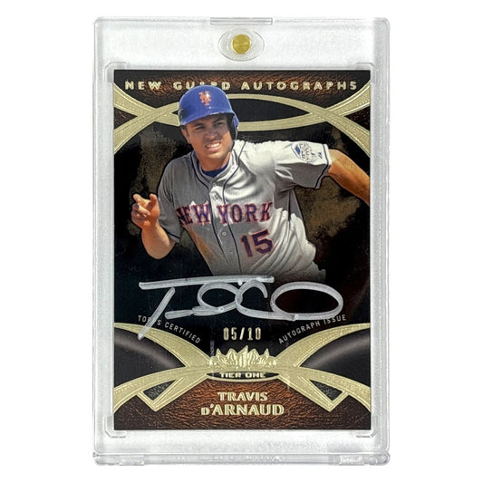 TOPPS MLBカード TIER ONE TRAVIS D'ARNAUD NEW YORK METS /10 #NGA-TD 中古 IT1