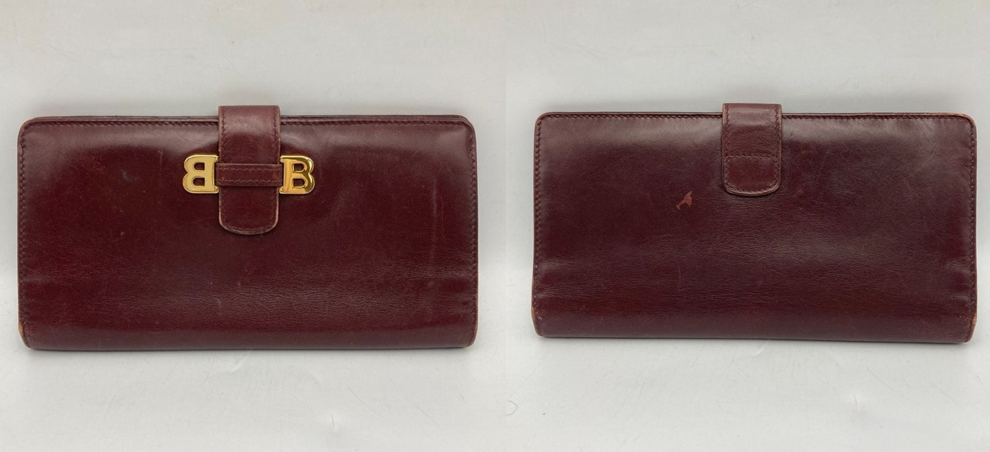 BALLY バリー 2つ折り 長財布 中古 D4