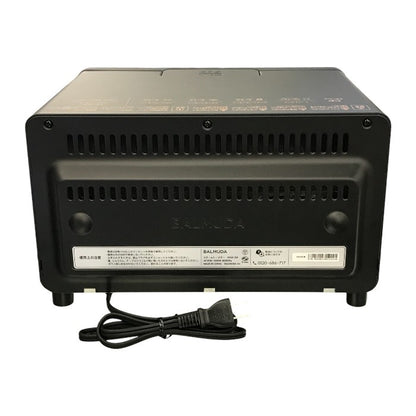 BALMUDA The Toaster スチームトースター ブラック オーブン 蒸気 温度制御 リベイク KO5A-BK 中古 T1