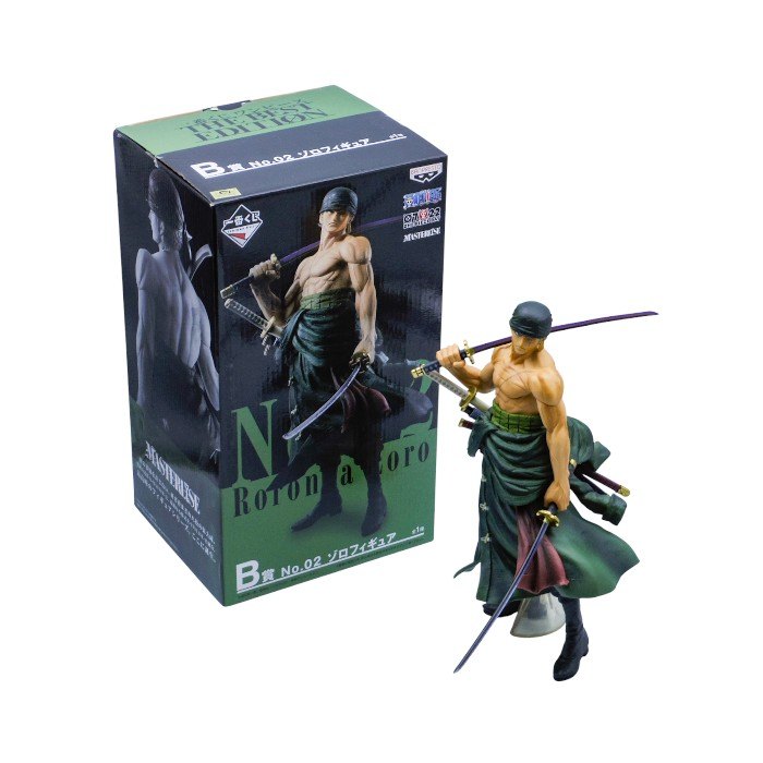 一番くじ ワンピース THE BEST EDITION B賞 No.02 MASTERLISE ロロノア・ゾロ フィギュア 中古 a1