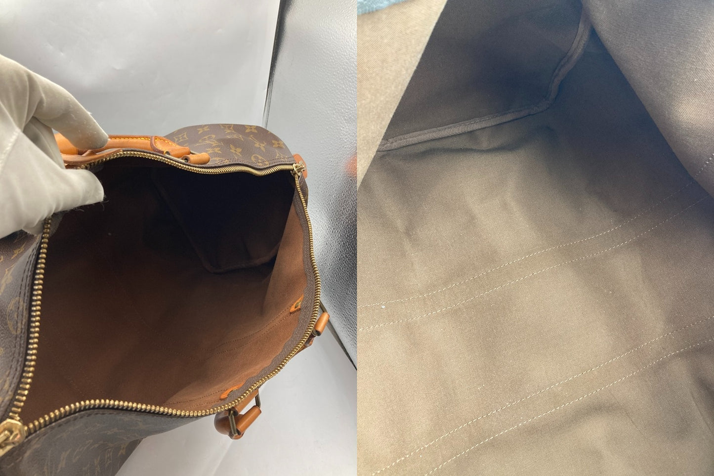 LOUIS VUITTON ルイヴィトン マルティエ刻印 モノグラム キーポル 45 ボストンバッグ M41428 中古 D4