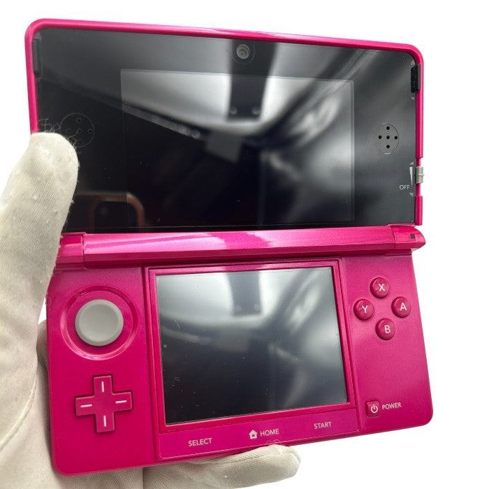 任天堂 ニンテンドー3DS グロスピンク CTR-001 Nintendo 本体 ハード 携帯ゲーム機 中古 W４