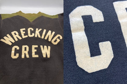 FREEWHEELERS フリーホイーラーズ COLORED TRIMMED SWEAT SHIRTS 【WRECKING CREW】 スウェット サイズ38 メンズ 中古 D4
