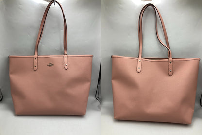 COACH コーチ ジャンボ フローラル プリント リバーシブル トートバック F45317 中古 D4