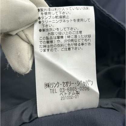 未使用品 PLST プラステ スタンドカラー ミリタリー コート 2 ネイビー 12-5109007 アウター レディース 秋 冬 中古 W４