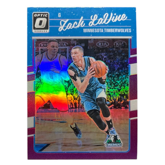 PANINI NBAカード DONRUSS OPTIC PRIZM ZACH LAVINE MINNESOTA TIMBERWOLVES #126 中古 IT2