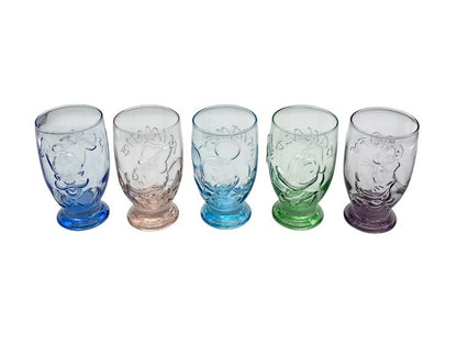 ミッキーアンリミテッド カラーミニレリーフ グラスセット 中古 D4