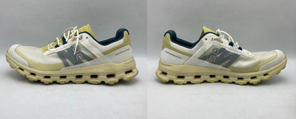 On Cloudvista オン クラウドビスタ ランニングシューズ Ivory/Endive サイズ27.5cm メンズ 中古 D4