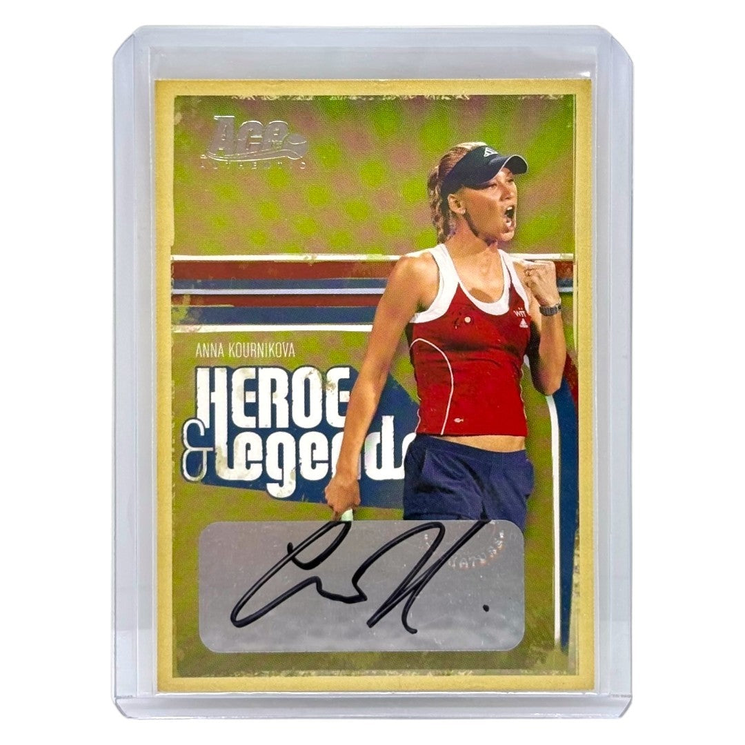 Ace テニスカード HEROES & LEGENDS ANNA KOURNIKOVA RUSSIA /275 #48 中古 IT1