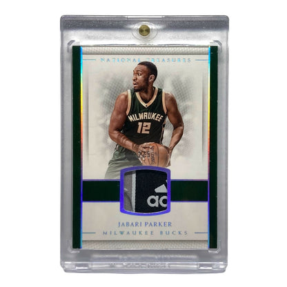 PANINI NBAカード NATIONAL TREASURES JABARI PARKER BUCKS 2/5 #14 中古 IT2