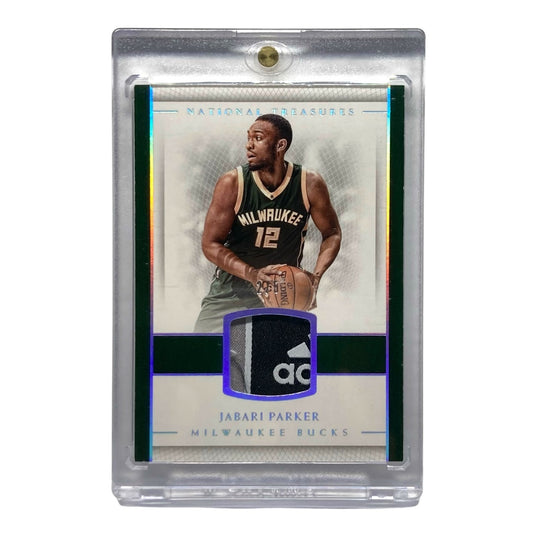 PANINI NBAカード NATIONAL TREASURES JABARI PARKER BUCKS 2/5 #14 中古 IT2