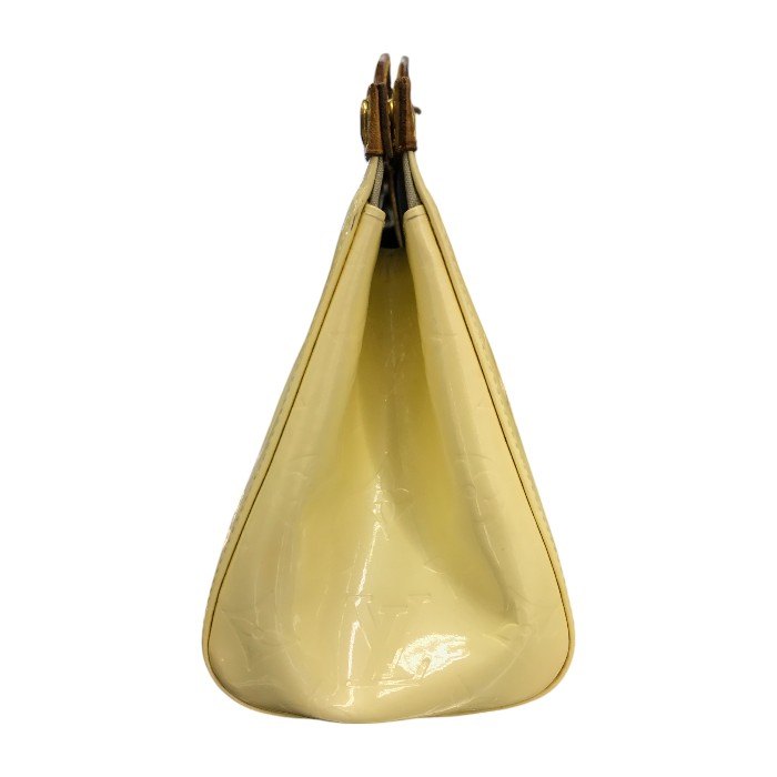 LOUIS VUITTON ルイヴィトン ヴェルニ ロクスバリードライブ ハンドバッグ レディース エナメル 2way ワンショルダー ペルル M91374 中古 T1