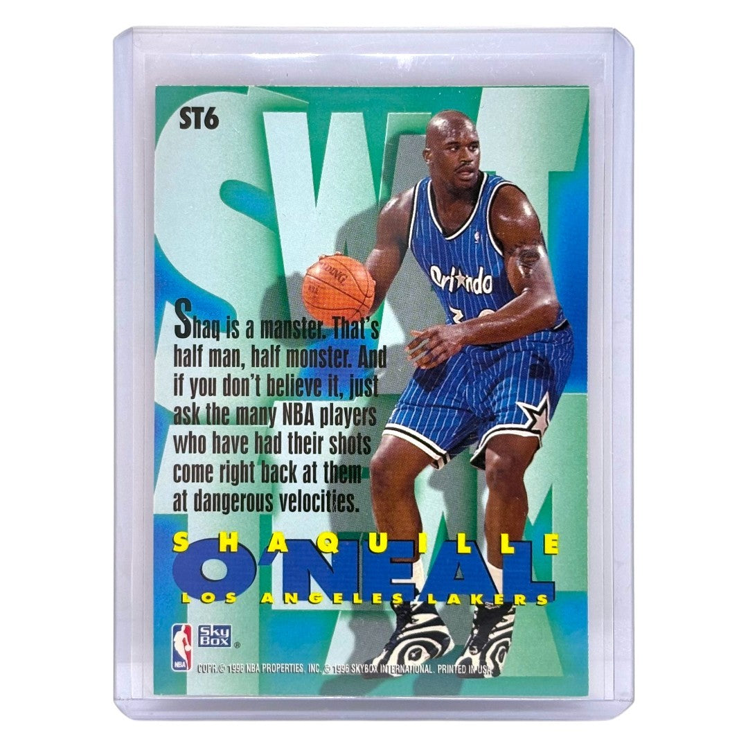 SKYBOX NBAカード Z FORCE SHAQUILLE O'NEAL LOS ANGELES LAKERS #ST6 中古 IT1
