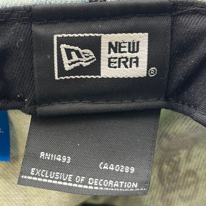 NEWERA ニューエラ × Pepsi ペプシ キャップ メンズ コットン デニム 帽子 ライトブルー 希少 カジュアル コラボ 中古 W1