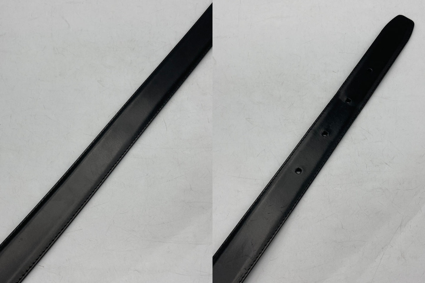 dunhill ダンヒル 回転バックル レザーベルト リバーシブル 中古 D4