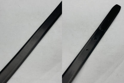 dunhill ダンヒル 回転バックル レザーベルト リバーシブル 中古 D4