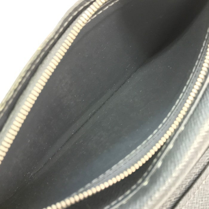 LOUIS VUITTON ルイヴィトン エピ ポルトフォイユプラザ 長財布 メンズ 2つ折り シンプル デイリー ブラック M60622 中古 T1