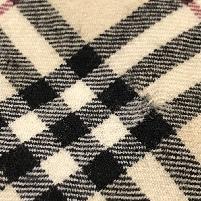 BURBERRY バーバリー ロングスカート レディース ウール ノバチェック ロンドン ベルト ベージュ 40サイズ FX005-045 中古 T1