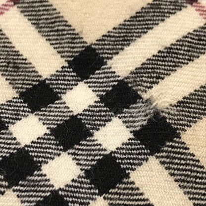 BURBERRY バーバリー ロングスカート レディース ウール ノバチェック ロンドン ベルト ベージュ 40サイズ FX005-045 中古 T1