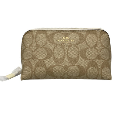 COACH コーチ シグネチャー コスメポーチ F53385 中古 D4