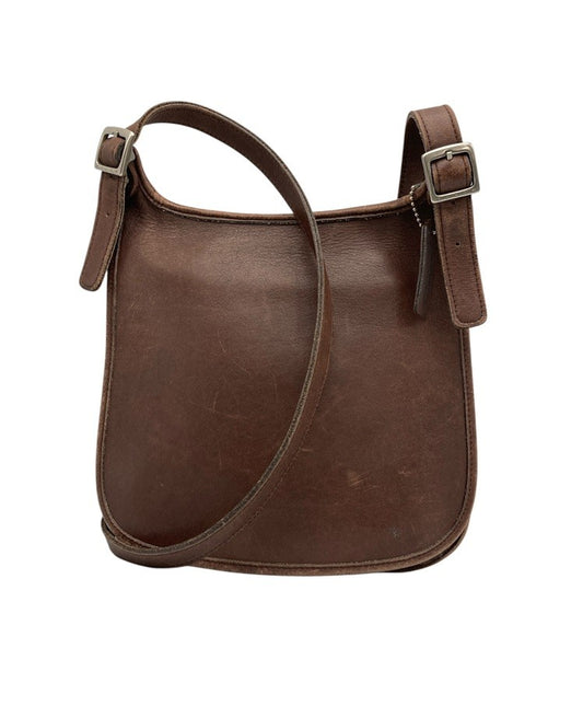 COACH コーチ オールド レザー ショルダーバッグ 9135 中古 D4