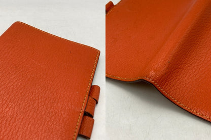 HERMES エルメス アジャンダGM 手帳カバー 中古 D4